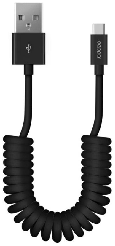 ������ Deppa USB - USB Type-C ����� (72278), 1 ��., ������, 1.5 �