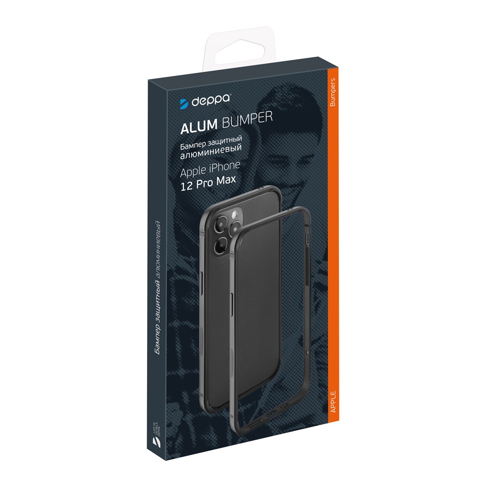 ������ �������� Alum Bumper ��� Apple iPhone 12 Pro Max, Deppa