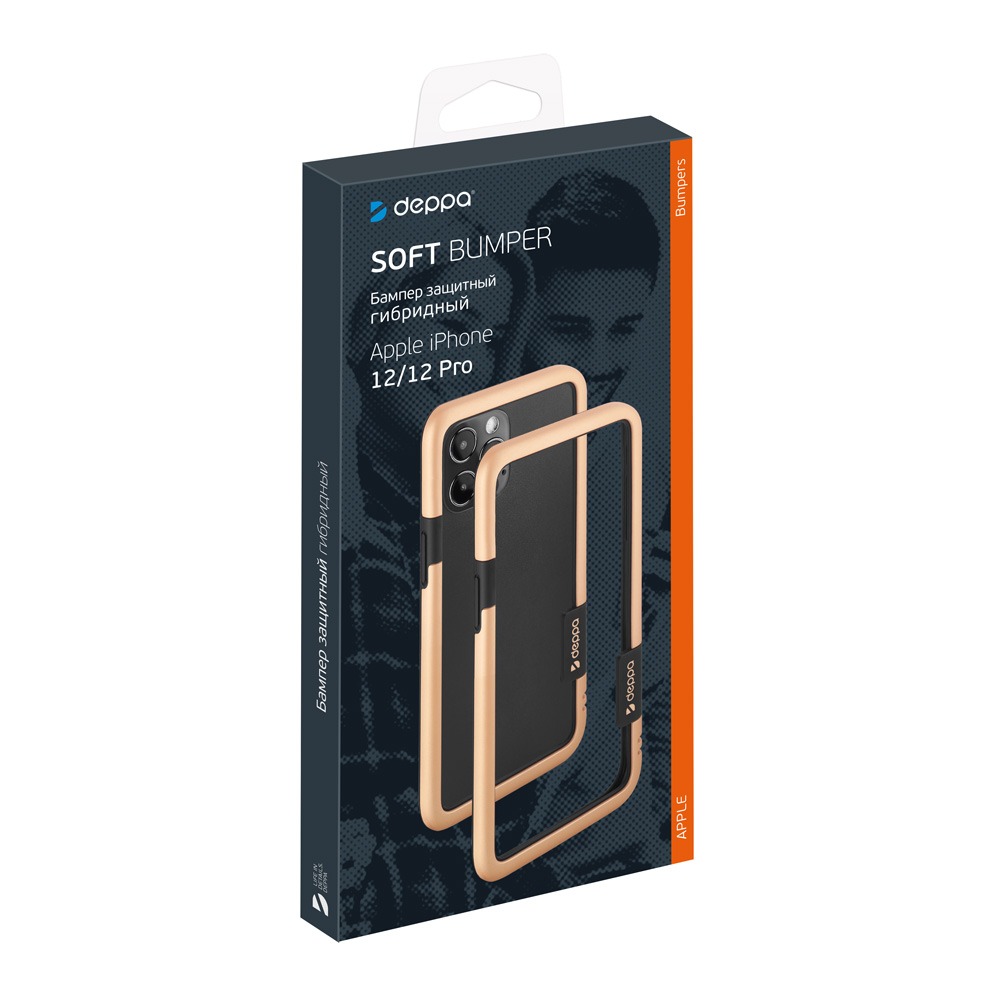������ �������� Soft Bumper ��� Apple iPhone 12 Pro/12, Deppa