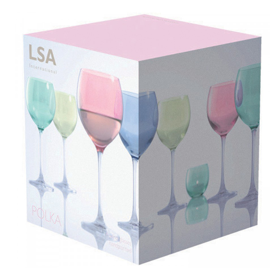 ����� ������� LSA Polka wine glass PZ03/PZ09 4 ��. 400 �� �������/�������/�������/������
