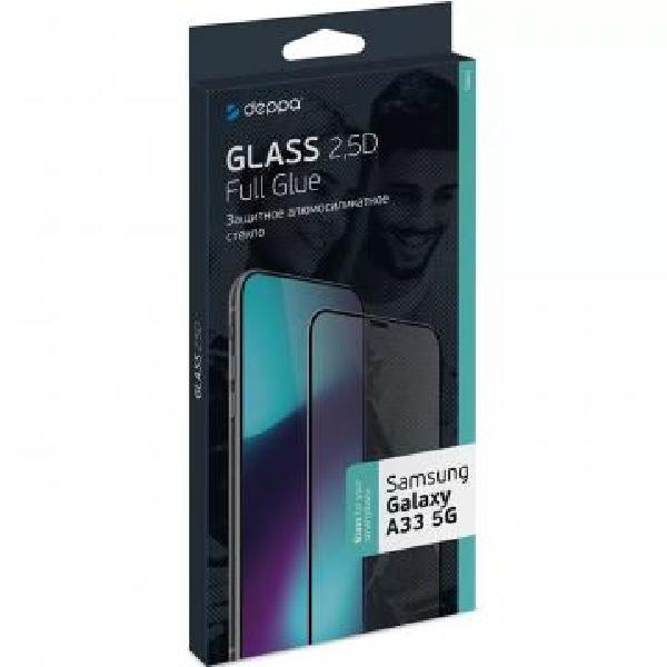 �������� ������ 3D ��� Samsung Galaxy A33 (2022), Full Glue, 0.3 ��, ������ �����, Deppa