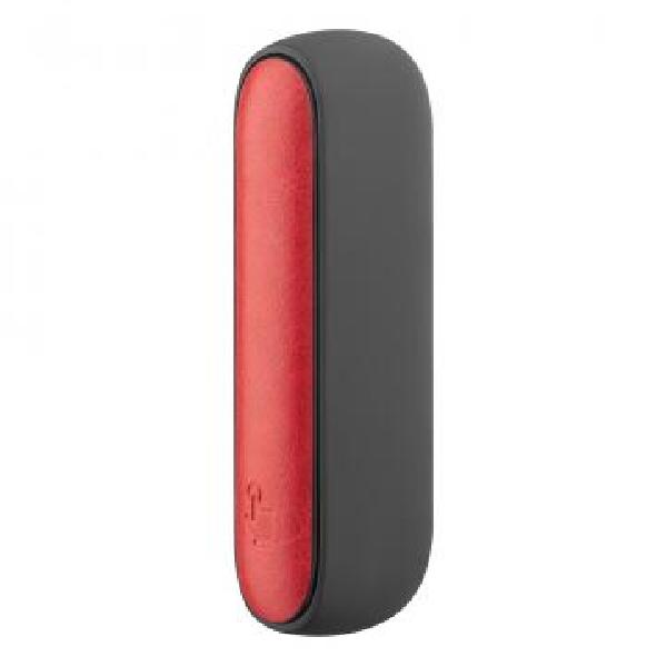 Панель PU-9 для IQOS 3/3Duos, экокожа, красная кожа, Deppa