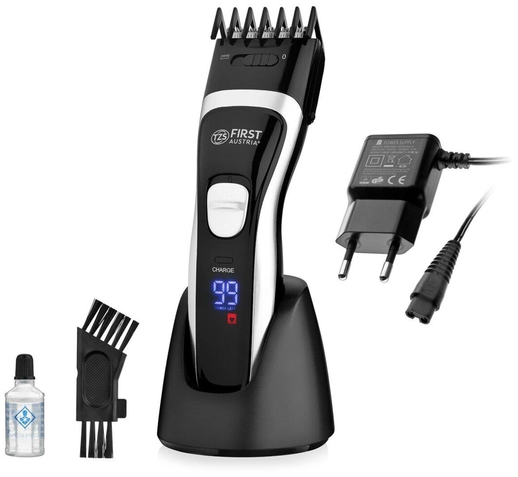 ������� ��� ������� FIRST FA-5676-6 Black, ��������������, 3 ��., ������� 2x600 mA Li-ION, LED �������, ������